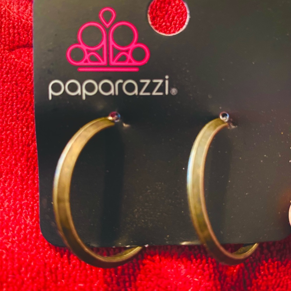Paparazzi Gold Hoop Earrings